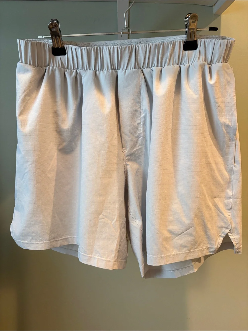 Lululemon Mile Marker Ripstop Linerless Short 6”, Small, Vapor color